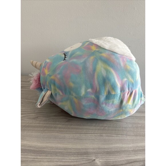 Squishmallows Rodina Blue Swirl Tyedie 16 Inch Stuffed Unicorn Plush NWT - Picture 6 of 6